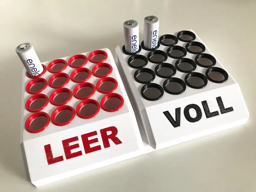 Hộp lưu trữ pin AA (HR6) và AAA (HR03) đã sạc và chưa sạc - Image 10