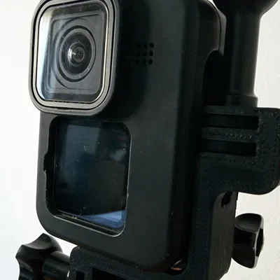 Giá đỡ GoPro dọc với vỏ silicon bảo vệ