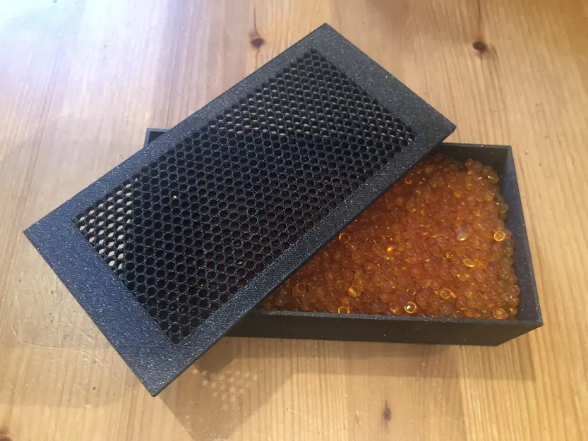 Hộp chứa Silica Gel 150x75mm cho máy in 3D - Image 1