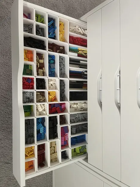 Khung và hộp chứa "Gridfinity Like" phù hợp với ngăn kéo IKEA Ale... - Image 2