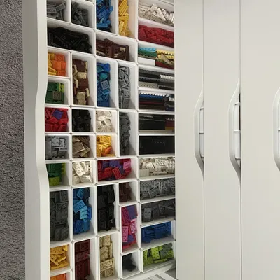 Khung và hộp chứa "Gridfinity Like" phù hợp với ngăn kéo IKEA Ale...