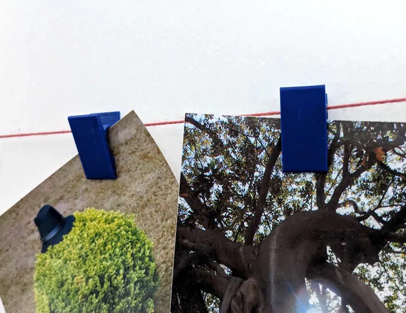 Cụ kẹp giấy mini cho dây treo ảnh - Image 2