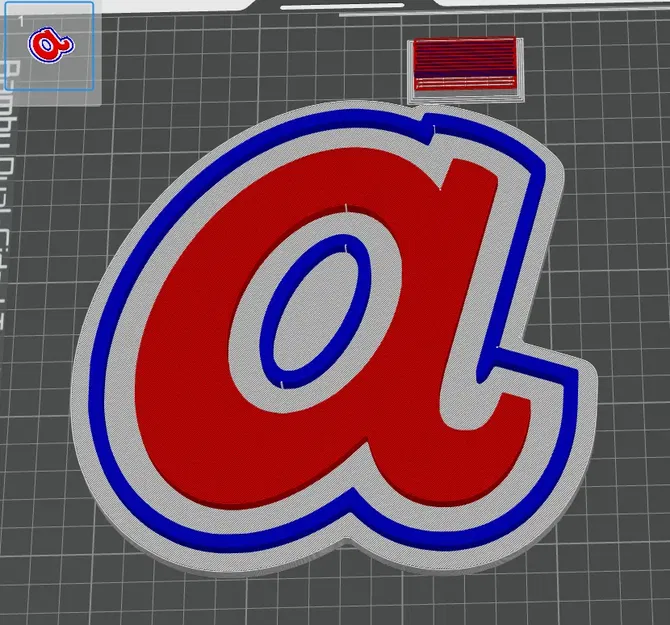 Biểu tượng chữ a thường của đội Braves - Image 2