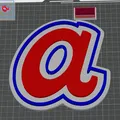 Biểu tượng chữ a thường của đội Braves - Thumbnail 2