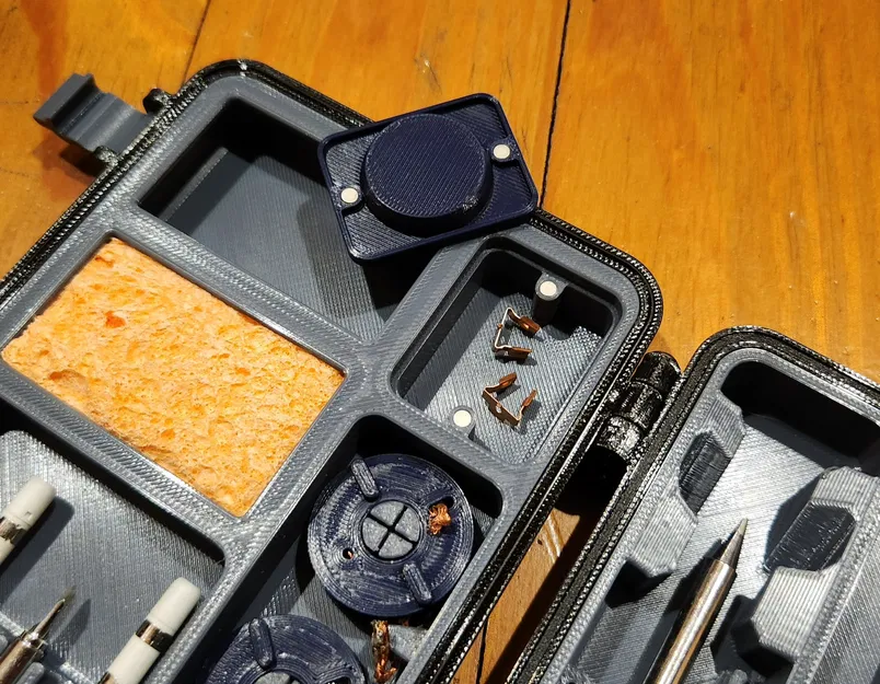 Hộp đựng đa năng PINECIL & TS100/101 với khả năng lưu trữ cao - Image 1