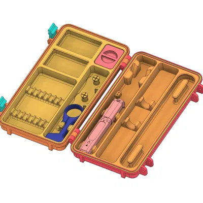 Hộp đựng đa năng PINECIL & TS100/101 với khả năng lưu trữ cao