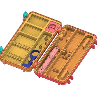 Hộp đựng đa năng PINECIL & TS100/101 với khả năng lưu trữ cao