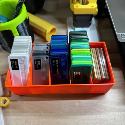 Hộp tổ chức mẫu filament Gridfinity 2x4x6