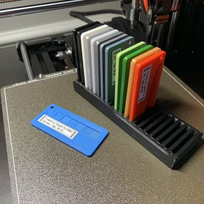 Mẫu màu filament nhỏ gọn cho máy in 3D