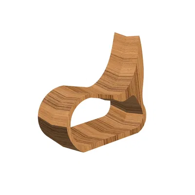 Ghế Gỗ Mini Phong Cách Tối Giản cho Thế Giới Nhỏ