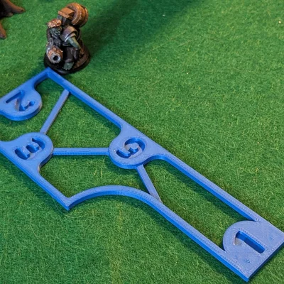 Thước đo Kill Team cho trò chơi Warhammer 28mm