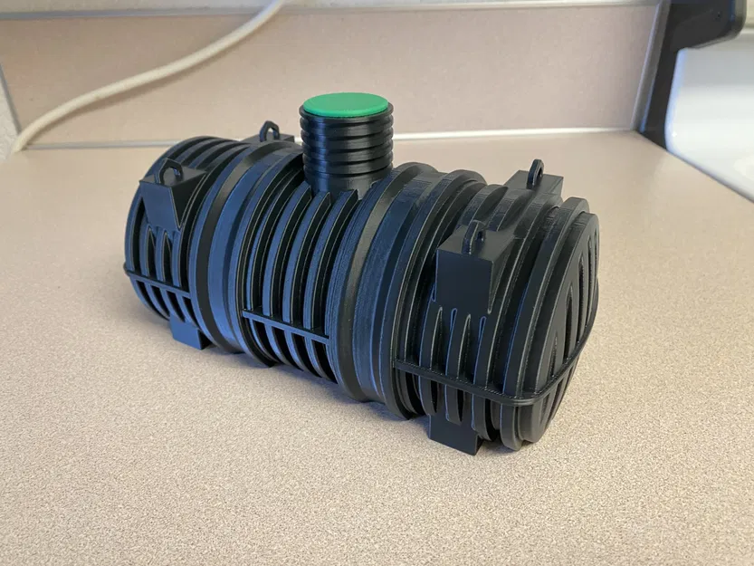 Bồn chứa nước thải lớn - Thiết kế chi tiết hơn - Image 1