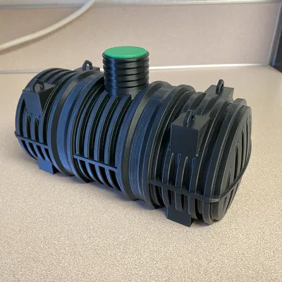 Bồn chứa nước thải lớn - Thiết kế chi tiết hơn