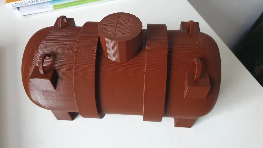 Bể phốt lớn đơn cho mô hình xây dựng tỉ lệ 1/16, 1/14, 1/12,... - Image 1