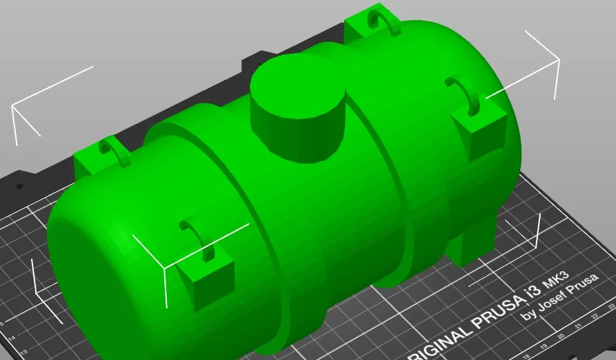 Bể phốt lớn đơn cho mô hình xây dựng tỉ lệ 1/16, 1/14, 1/12,... - Image 2
