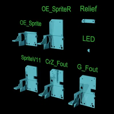 Giá đỡ PCB Creality Sprite với tính năng giảm áp lực