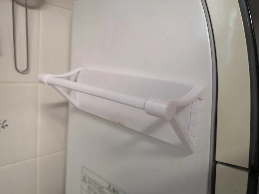 Giá treo khăn bếp từ tính gắn trên bề mặt kim loại - Image 1