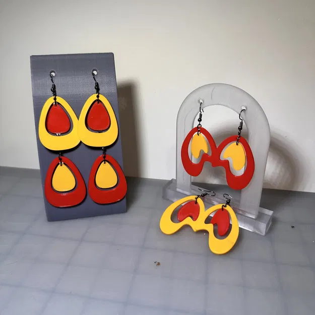 Bông tai rơi với chi tiết nội thất độc đáo - Image 1