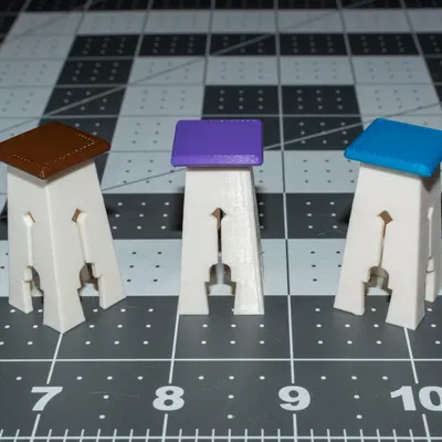 Giá đỡ cây cho búp bê tỷ lệ 1:12