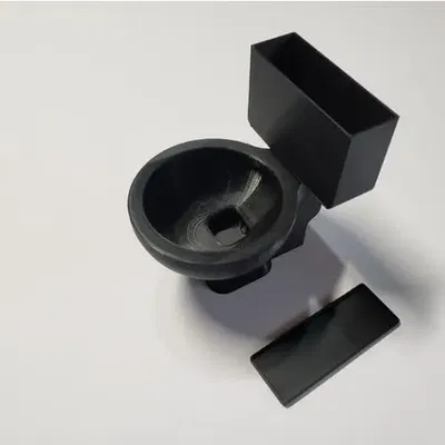 Nhà vệ sinh búp bê với hệ thống ống nước hoạt động