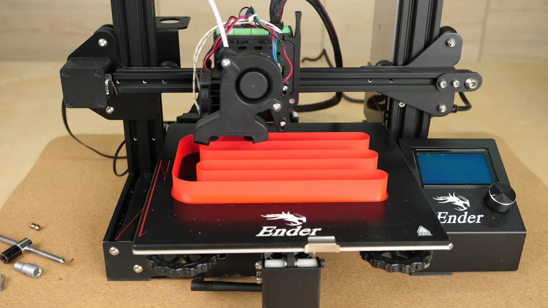 Cấu trúc thử nghiệm tốc độ đùn tối đa cho máy in 3D - Image 1