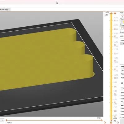 Cấu trúc thử nghiệm tốc độ đùn tối đa cho máy in 3D