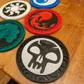 Bộ đế lót ly biểu tượng mana Magic the Gathering - Thumbnail 1