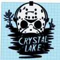 Nghệ thuật tường Camp Crystal Lake ngày thứ 13 tháng 10 - Thumbnail 1