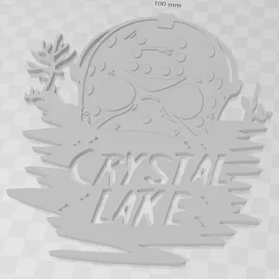 Nghệ thuật tường Camp Crystal Lake ngày thứ 13 tháng 10