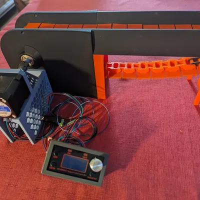 Băng tải xích cho việc xử lý phân từ máy in X1C