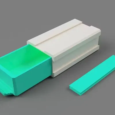 Hộp lưu trữ chồng lên nhau cho linh kiện điện tử