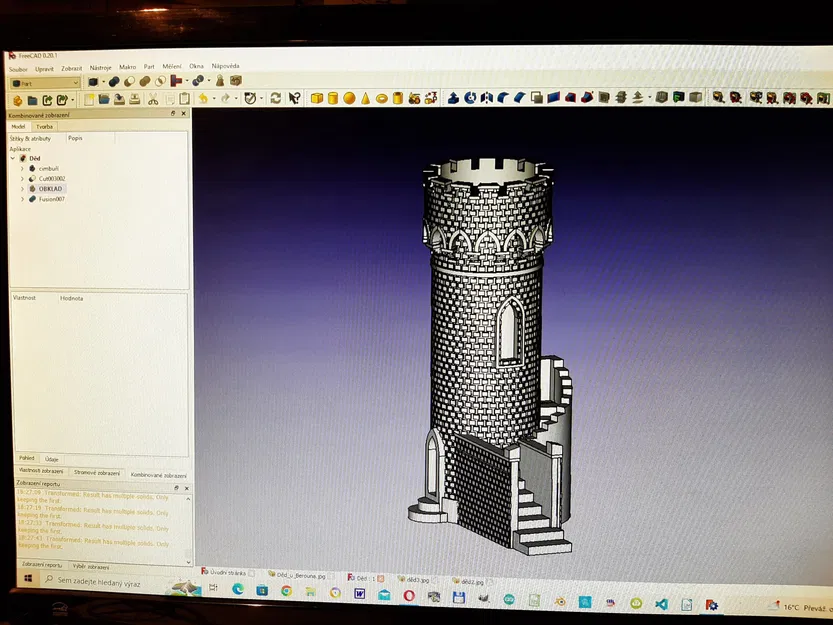 Tháp quan sát Děd cao 12m hình dạng hầm h castle - Image 2