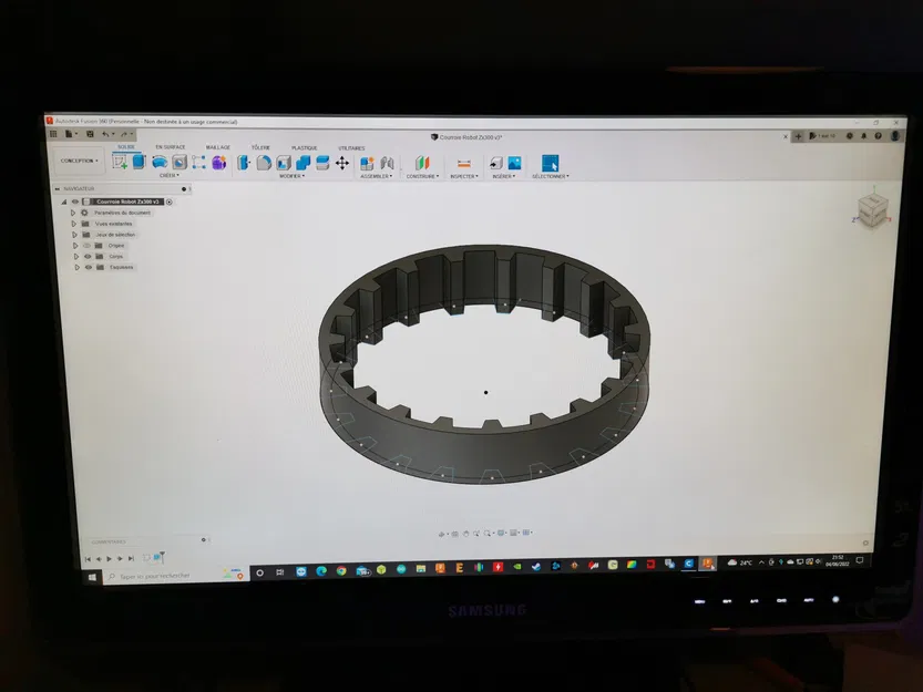 Dây đai cho robot Intex ZX300 bằng TPU 90A - Image 4