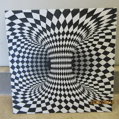 Ảo ảnh quang học InsideTheDonut từ HueForge