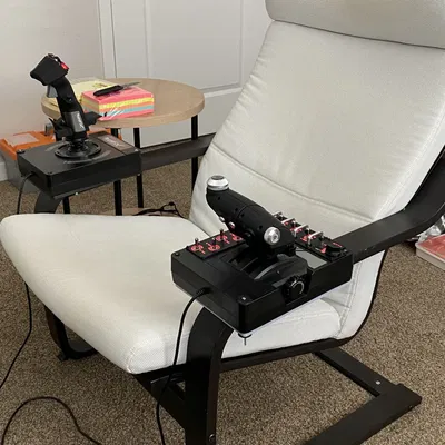 Giá đỡ Logitech X55/56 cho ghế Poang của Ikea