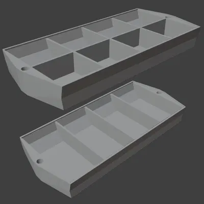 Khay tổ chức linh kiện nhỏ cho công việc lắp ráp