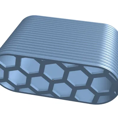 Giá đỡ bàn chải đánh răng hình lục giác