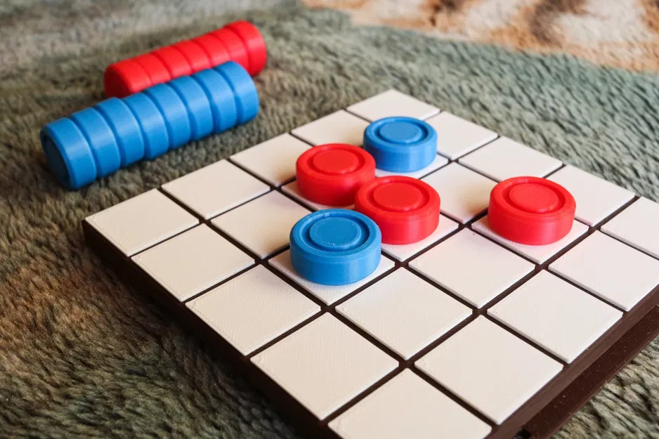 Bàn cờ Gomoku gập lại với đá chơi từ tính - Image 2