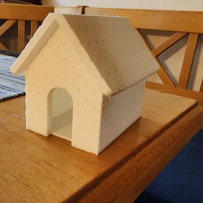 Nhà chó mini cho búp bê trong ngôi nhà búp bê