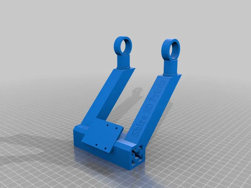 Giá đỡ cuộn filament trên thanh ray cho máy in Creality - Image 4