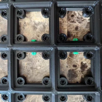 Chốt snap-lock cho đế lắp ghép Gridfinity