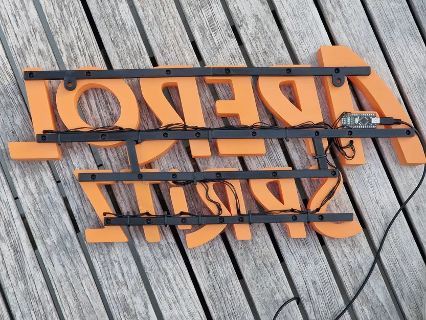 Biển hiệu retro LED "Aperol Spritz" treo tường - Image 3