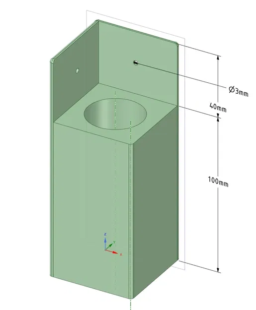 Giá đỡ chân bàn LACK IKEA để tăng chiều cao - Image 1