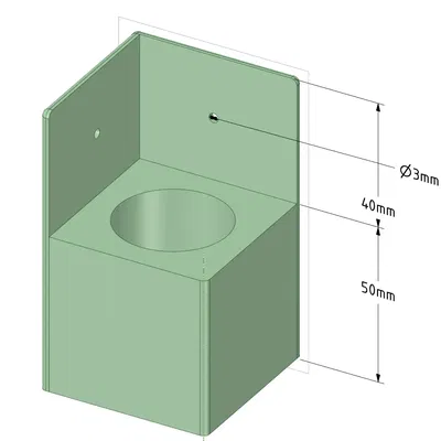 Giá đỡ chân bàn LACK IKEA để tăng chiều cao