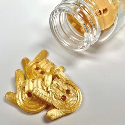 Nút bấm hình tay ILY cho mẹ người khiếm thính