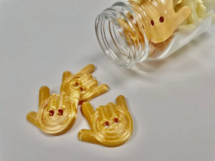 Nút bấm hình tay ILY cho mẹ người khiếm thính - Image 2