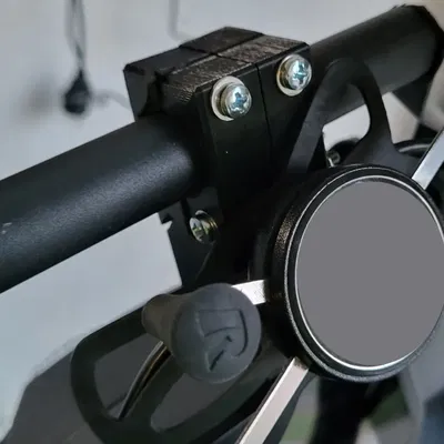 Giá đỡ tay lái treo cho bộ giữ giống RAM với file FreeCAD