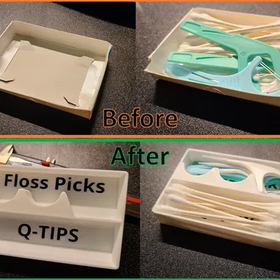 Cải tiến hộp đựng Q-Tip cho chuyến du lịch chắc chắn hơn