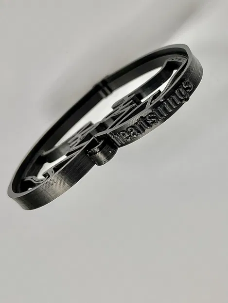 Vật trang trí hình trái tim ký hiệu 'heart' bằng ngôn ngữ ký hi... - Image 2