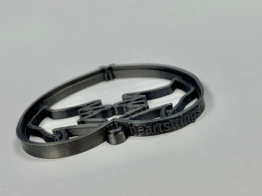 Vật trang trí hình trái tim ký hiệu 'heart' bằng ngôn ngữ ký hi... - Image 3